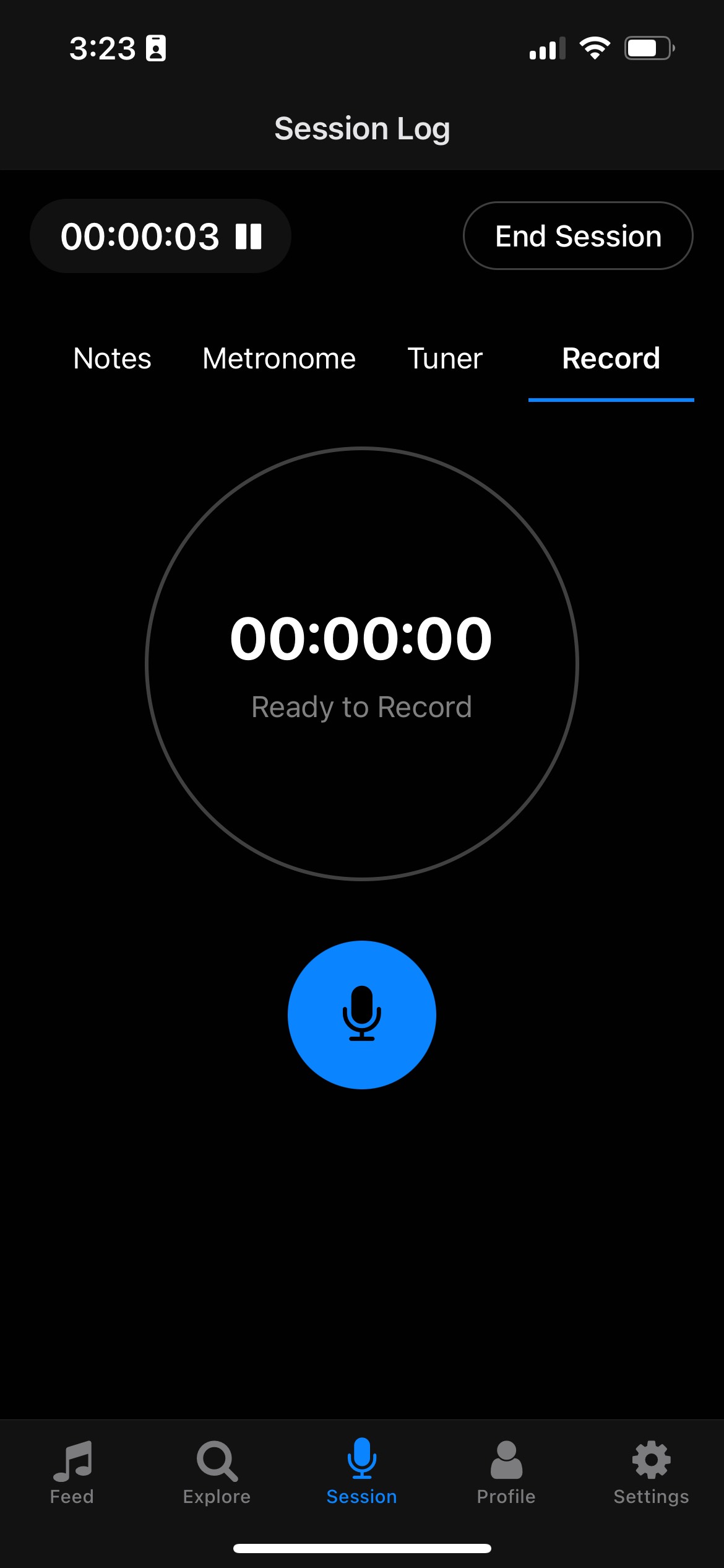 Motif app screenshot